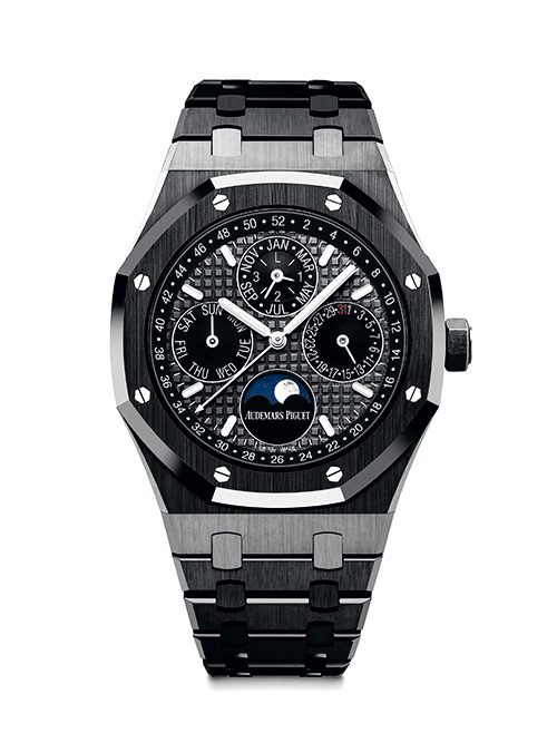 The Royal Oak Perpetual Calendar in Black Ceramic